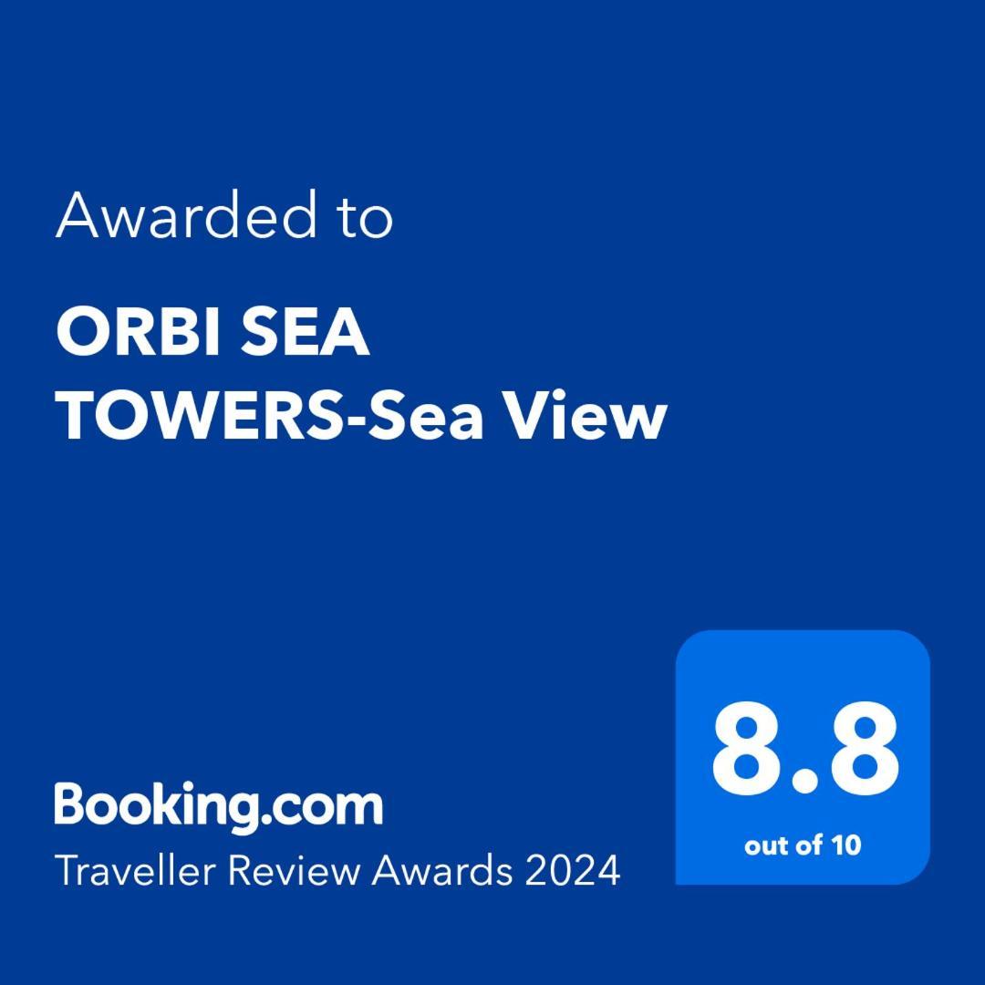 Апартаменты Orbi Sea Towers-Sea View Батуми Экстерьер фото